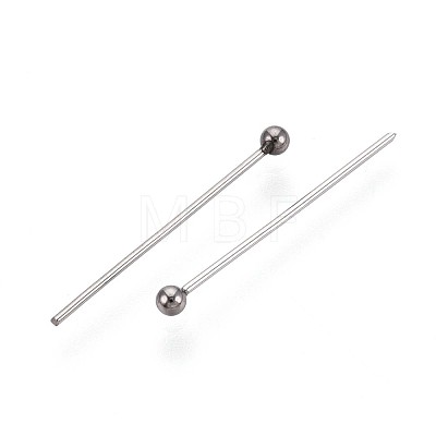 304 Stainless Steel Head Pins STAS-T065-20mm-20P-1