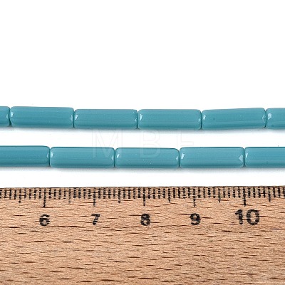 Opaque Solid Color Glass Beads Strands GLAA-N070-01A-C03-1