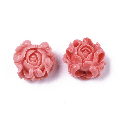 Synthetic Coral Pendants CORA-R019-031-1