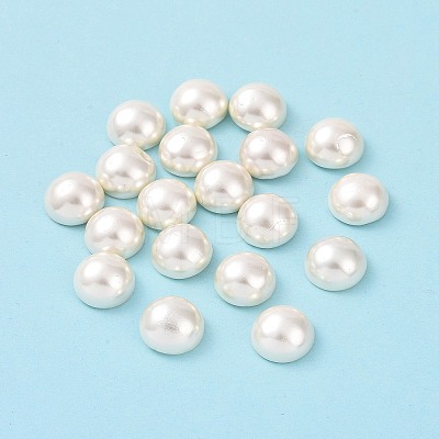 Shell Pearl Half Drilled Beads BSHE-G011-01-12mm-1