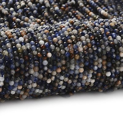 Natural Sodalite Beads Strands LS-G-RM2025-A19-2mm-A-1