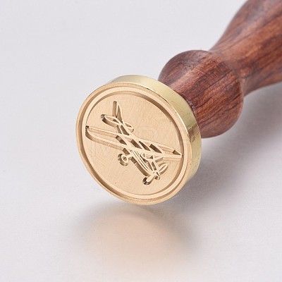 Wax Seal Stamp Set AJEW-WH0100-768-1