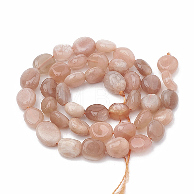 Natural Sunstone Beads Strands G-S331-8x10-011-1