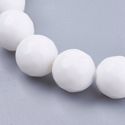 Natural White Jade Bead Strands G-R166-10mm-22-1
