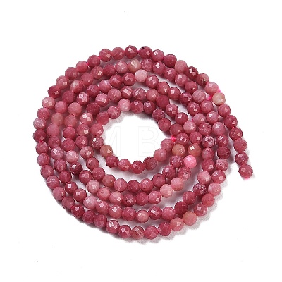 Natural Rhodonite Beads Strands G-P553-G06-01-1