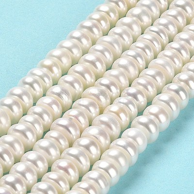 Natural Cultured Freshwater Pearl Beads Strands PEAR-J007-08-1