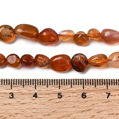 Natural Red Agate Beads Strands G-B161-A01-1