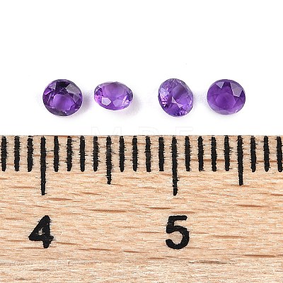 Faceted Natural Amethyst Cabochons G-I295-05C-06-1