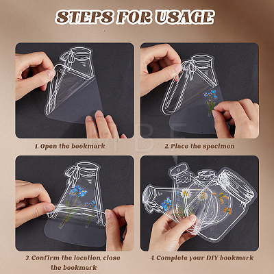 2 Styles Waterproof Self Adhesive Stamping Stickers Sets DIY-CP0011-05D-1