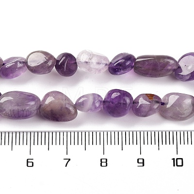 Natural Amethyst Beads Strands G-G146-A09-01-1