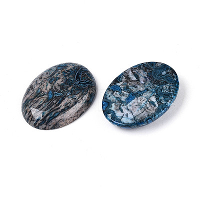 Natural Ripple Jasper Cabochons X-G-S330-14A-1