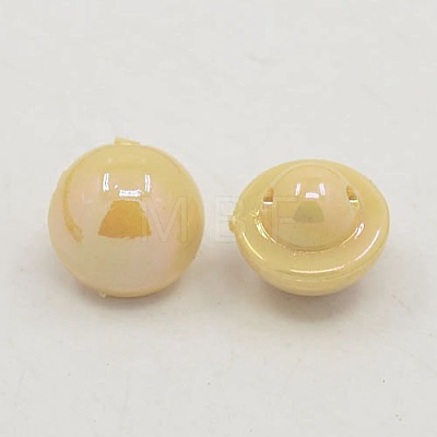 Acrylic Shank Buttons X-BUTT-A003-16L-10-1