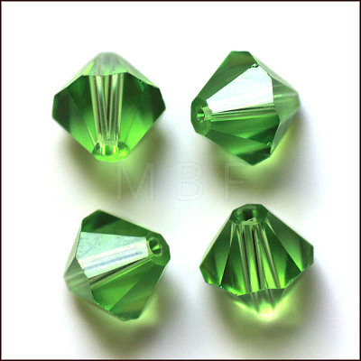 Imitation Austrian Crystal Beads SWAR-F022-10x10mm-214-1