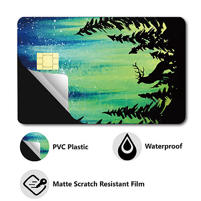 PVC Plastic Waterproof Card Stickers DIY-WH0432-021-1