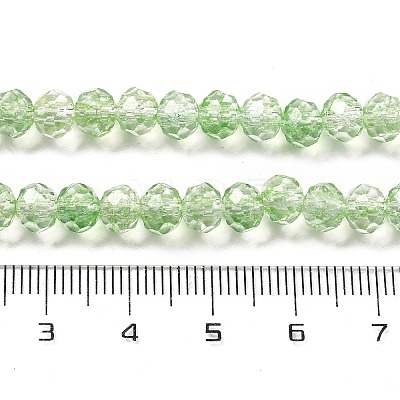 Crack Glass Beads Strands GLAA-M049-01C-1