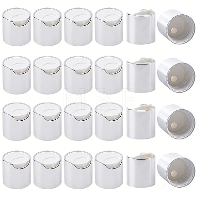 24Pcs Plastic Press Caps KY-CP0001-37B-1