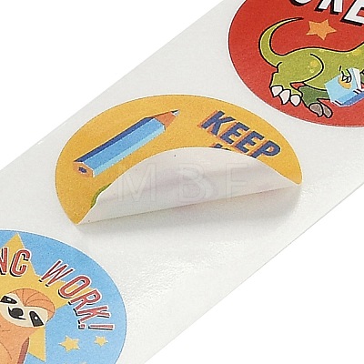 Self Adhesive Paper Stickers DIY-M023-08-1