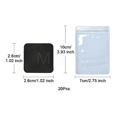 20Pcs Anti-Tarnish Strip Tabs AJEW-YW0001-15C-1