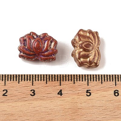 Baking Paint Glass Beads DGLA-G004-01E-1