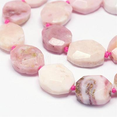 Natural Pink Opal Beads Strands G-P188-05-1