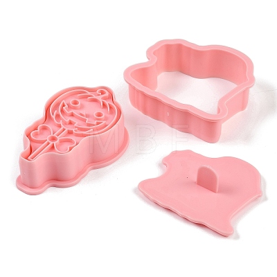 Halloween Plastic Cookie Candy Food Cutters Molds DIY-K080-05-1