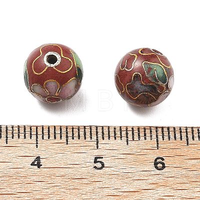 Handmade Cloisonne Beads CLB-O001-M09-01-1