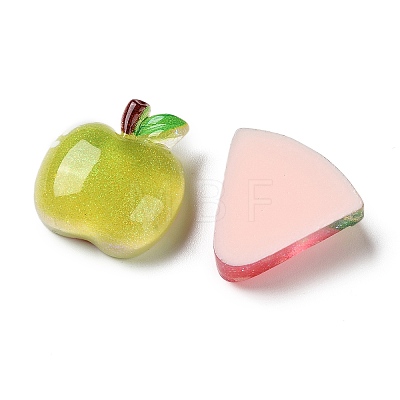 Transparent Resin Cabochons CRES-L050-06-1