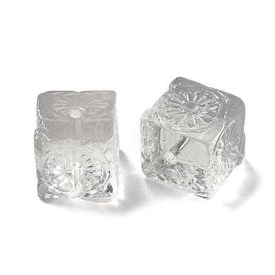 Transparent Glass Beads GLAA-D025-02G-1