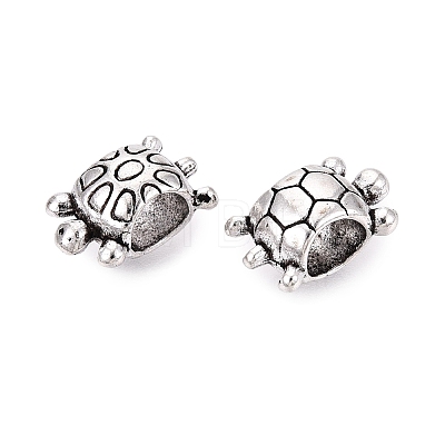 Tibetan Style Alloy Beads PALLOY-S079-117AS-1