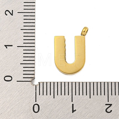 Ion Plating(IP) 304 Stainless Steel Charms STAS-G345-01G-U-1