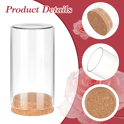 Empty Glass Jar AJEW-WH0083-46A-1