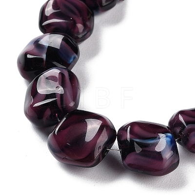 Handmade Milleflori Glass Beads Strands LAMP-M018-01A-01-1