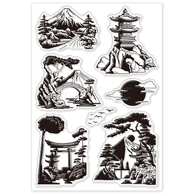 Custom PVC Plastic Clear Stamps DIY-WH0448-0598-1