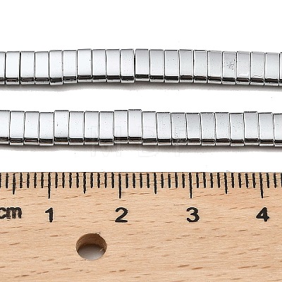 Electroplated Non-magnetic Synthetic Hematite Beads Strands G-G089-A02-09-1