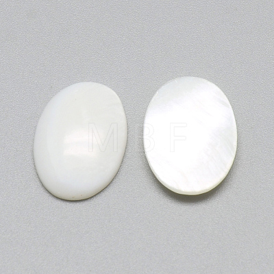 Freshwater Shell Cabochons X-SSHEL-R042-27-1