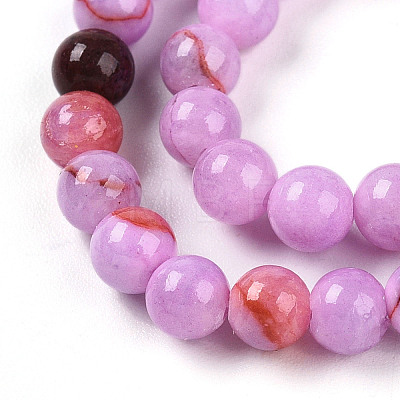 Natural Persian Jade Beads Strands G-A255-A02-04D-1