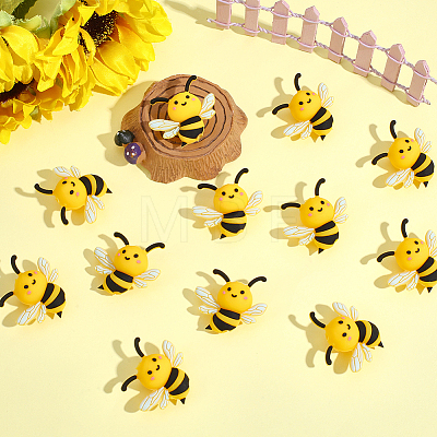 12Pcs Food Grade Eco-Friendly Silicone Focal Beads SIL-PA0001-49-1