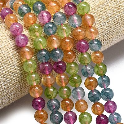 Natural Malaysia Jade Beads Strands G-L645-C01-8mm-10-1