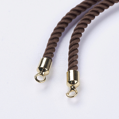 Nylon Twisted Cord Bracelet Making X-MAK-F018-14G-RS-1