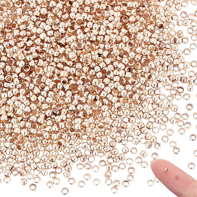3000Pcs Brass Crimp Beads KK-PA0001-23-1