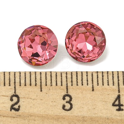 Glass Rhinestone Cabochons RGLA-L029-13A-209-1