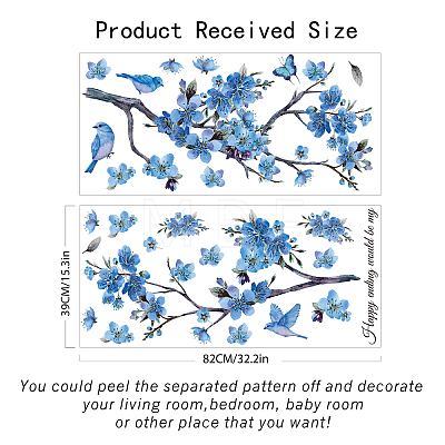 PVC Wall Stickers DIY-WH0228-505-1