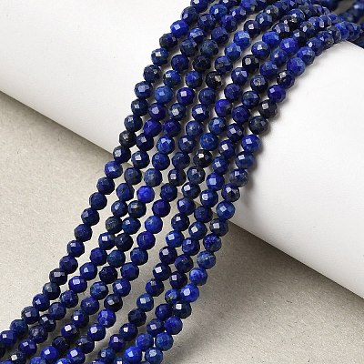 Natural Lapis Lazuli Beads Strands G-F596-49-1