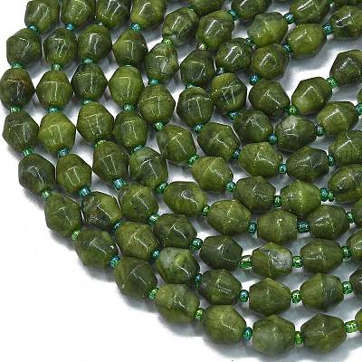 Natural Chinese Jade Beads Strands G-K389-D01-01-1