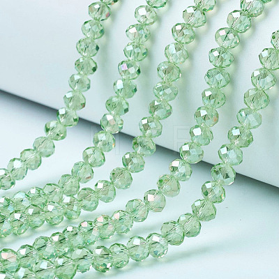 Electroplate Glass Beads Strands LS-EGLA-A034-T3mm-B17-1