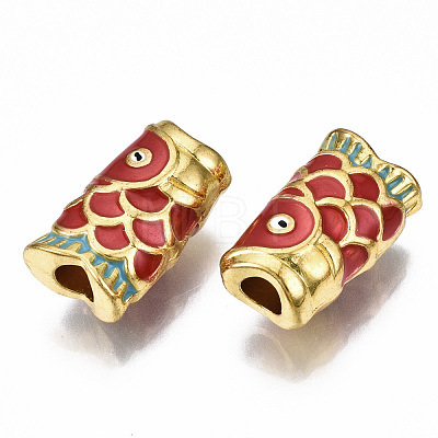 Alloy Enamel Charms ENAM-Q443-018-RS-1