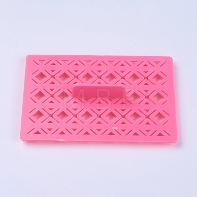 Food Grade Plastic Cookie Printing Moulds DIY-K009-52A-1