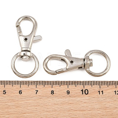 Zinc Alloy Swivel Clasps AL-CBAC079-18P-1