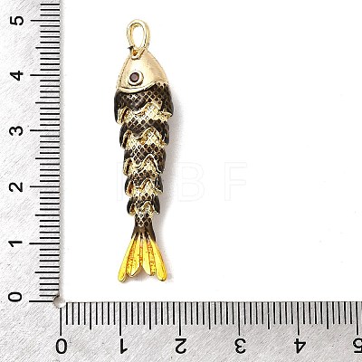 Rack Plating Brass Pendants KK-A268-05G-C02-1