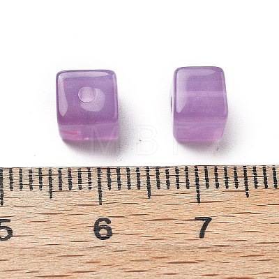 Transparent Acrylic Beads OACR-H044-04B-13-1